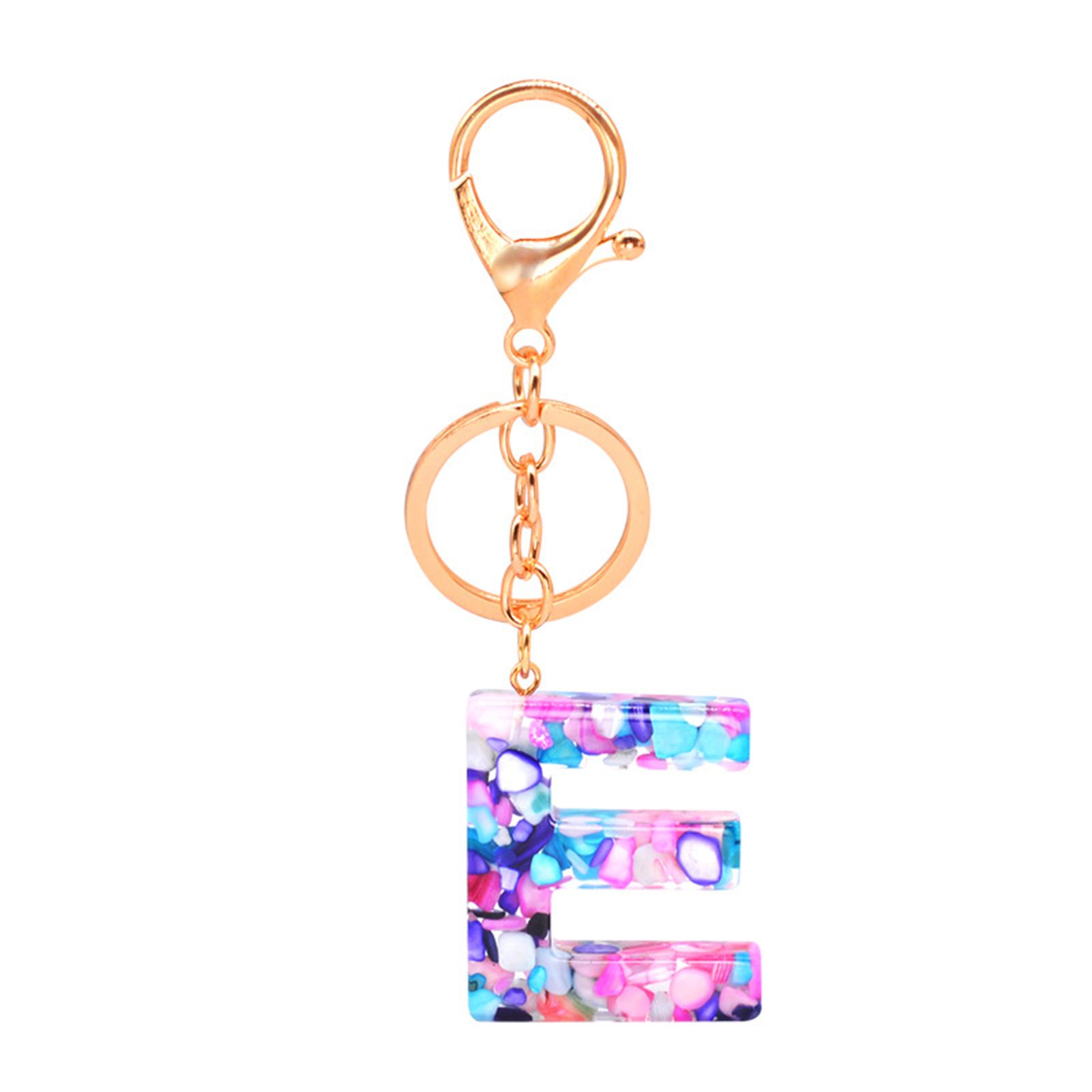 Letter Keychains Innovative English Letter Pendant Key Ring