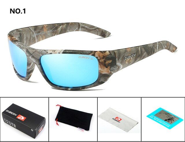 DUBERY 2018 Men's Polarized Sunglasses Aviation Driving Shades Male Sun Glasses Men Retro Sport Luxury Brand Designer Oculos1418