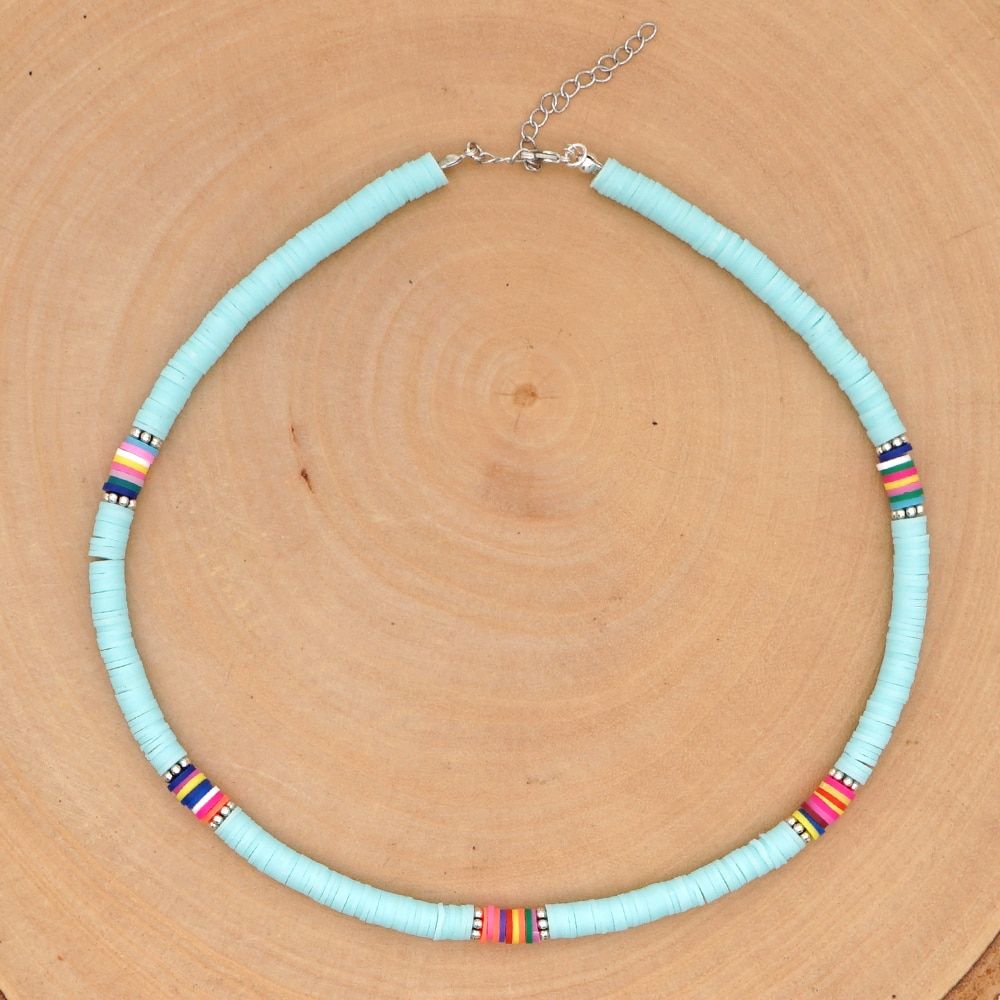 Go2Boho 6mm Heishi Necklace For Women Disc Beads Choker African  Necklaces Polymer Clay 2020 Boho Jewelry Wholesale Price