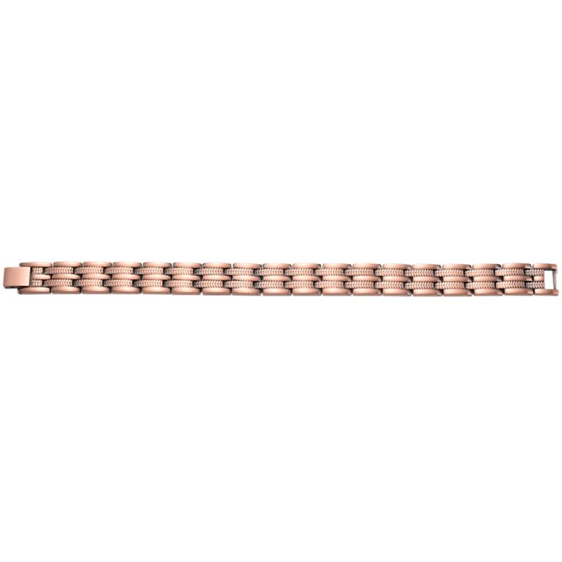Mens Elegant Pure Copper Magnetic Therapy Link Bracelet Pain Relief for Arthritis and Carpal Tunnel Male Jewelry