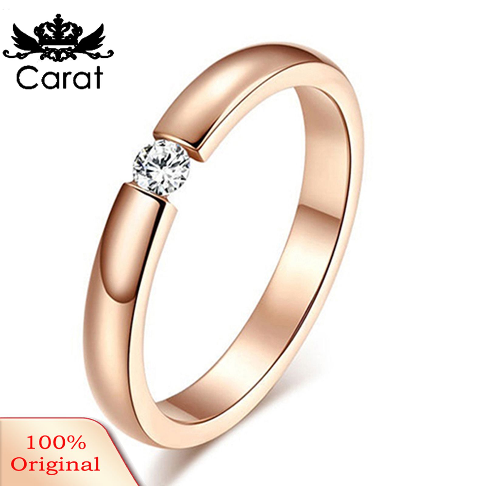 Wedding Ring Sturdy Rhinestone Finger Ring