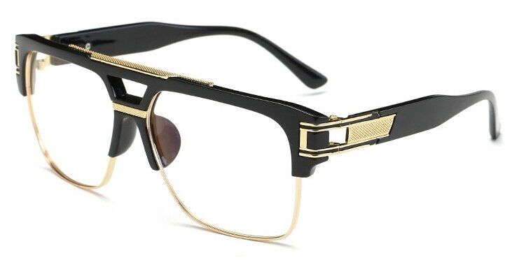 black clear2021 Luxury Sunglasses Men Women Brand Designer Semi-Rimless Sun Glasses For Male Ladies Female Big Frame UV400