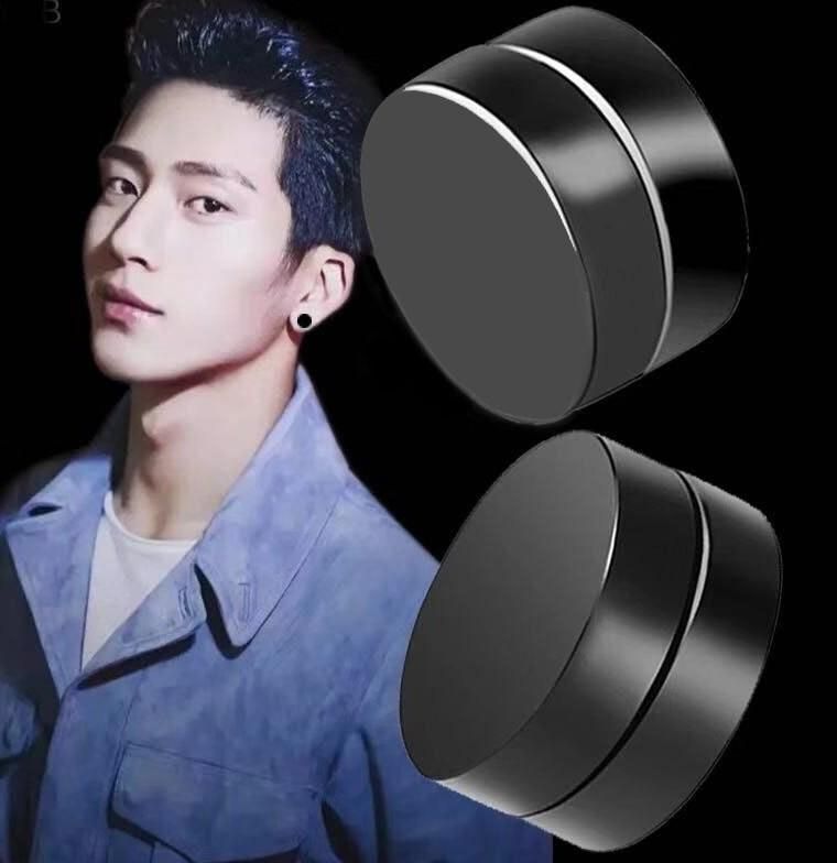 Titanium Steel Magnet Earrings for Men(Null)