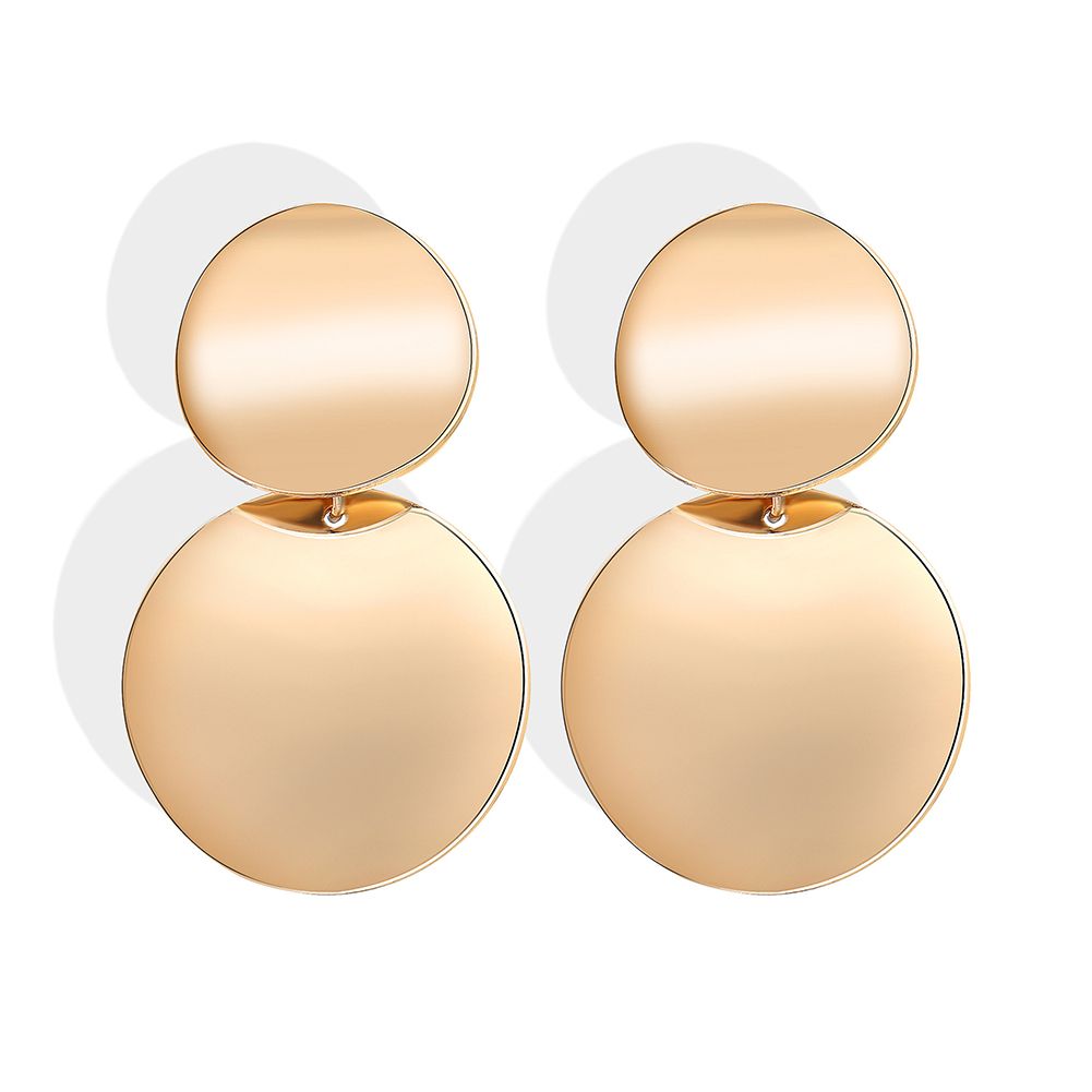 Fashion Women Jewelry Cool Metal ple Earrings