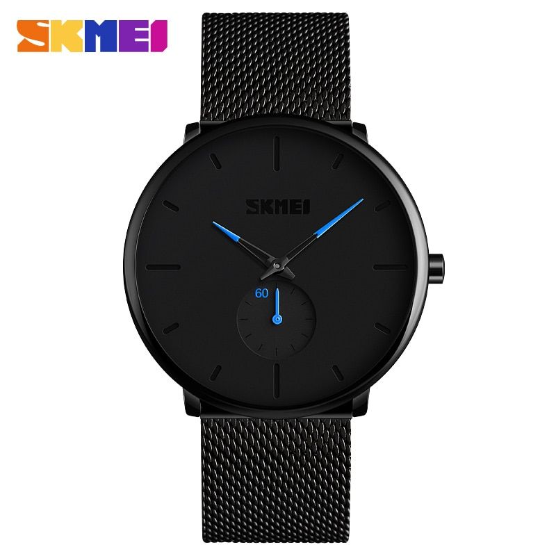 SKMEI Fashion Men Watch Quartz Wristwatches Women Watches 30M Waterproof Big Dial Display Quartz Watch relogio
