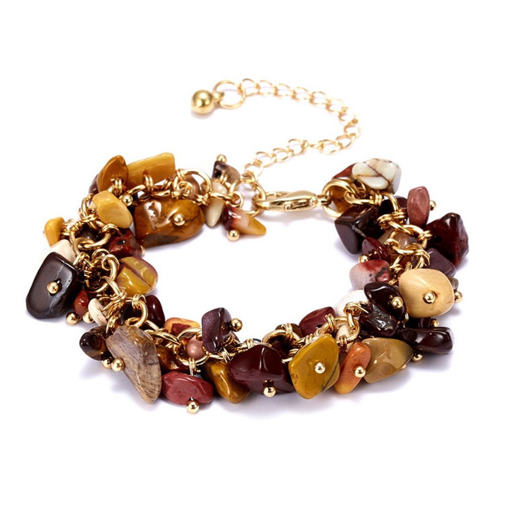 Stone Women Bracelet Bangle Wrist Jewelry Holiday