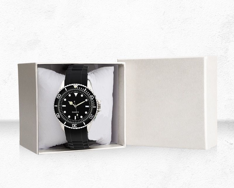 Dropship No Logo Men WatchesSilicone Quartz Analog Rubber Sports WristWatch Waterproof Male Relogio Masculino with gift box
