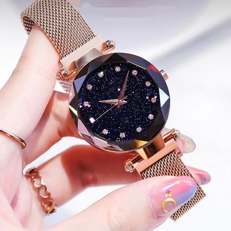 Magnetic Wrist Watch For Women