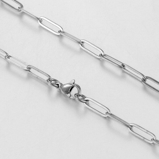 Stainless Steel Hip Hop Necklace Men And Women Necklace Fashion Jewelry