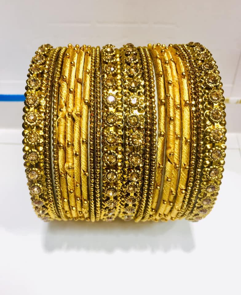 Bollywood Gorgeous Design Bangles For Women-Full Set