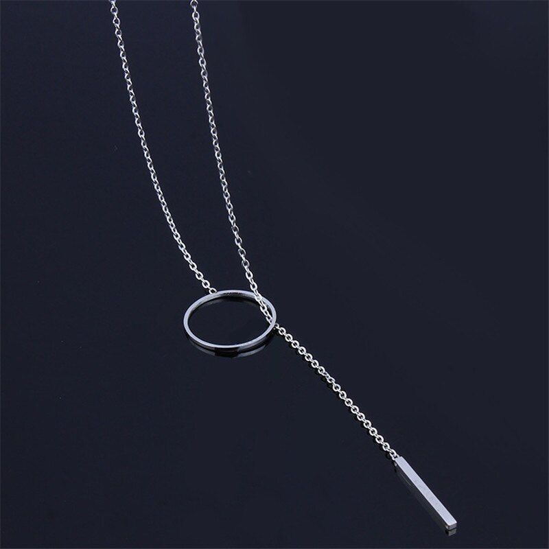 MWM long necklaces & pendants women neckless stainless steel chain necklace long collares fashion jewelry Jesus cross