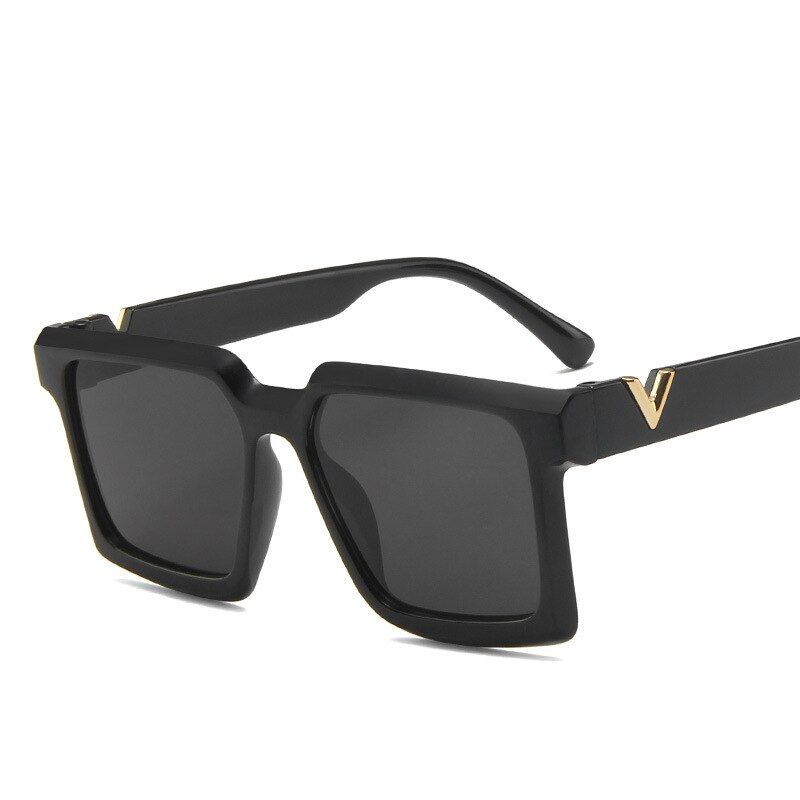C1Fashion Square Sunglasses Women 2020 Luxury Brand Sun Glasses Men Vintage Ladies Eyewears UV400 Goggles V-leg Glasses