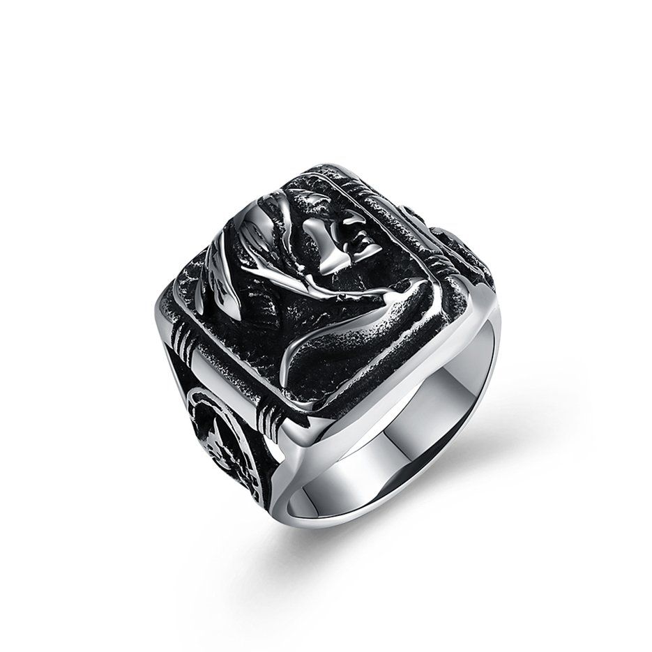 Unique Wacky Styling Wedding Finger Ring Man Party Ring Popular Gift  Present Charm Bridegroom Decorative Jewelry GMYR266