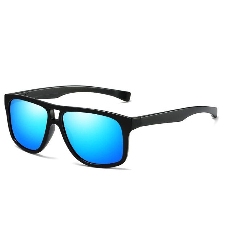 AZUltralight Frame Polarized Sunglasses Men Fashion Sports Style Square Sun Glasses Male Outdoor Travel UV Goggles
