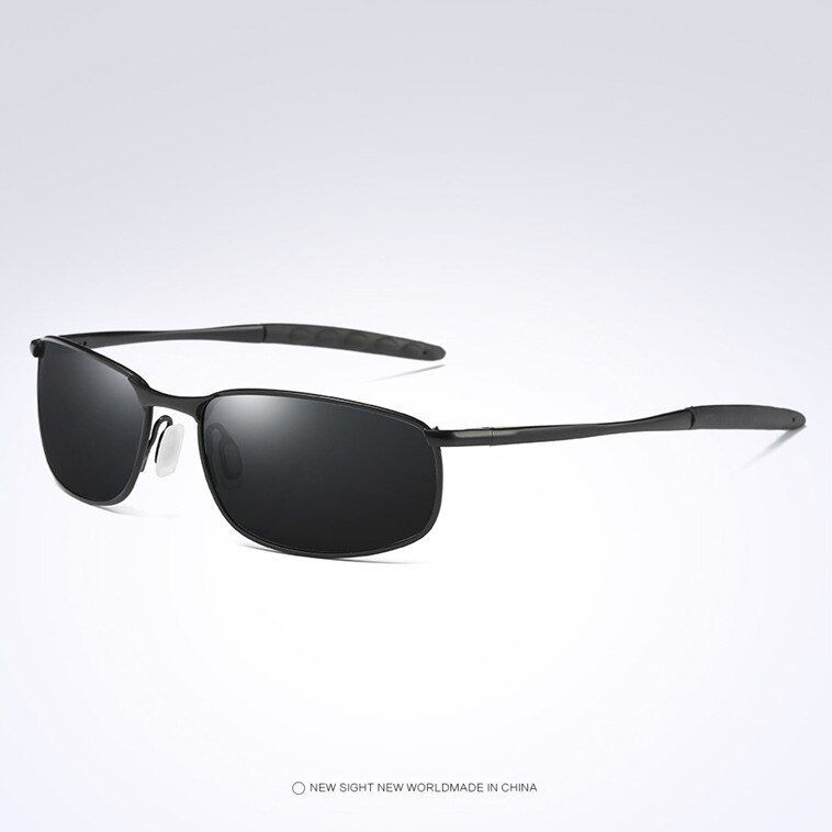black greyPackage AMen HD Polarized Sunglasses Men Fashion Driving Sun Glasses Alloy Frame Male Rays 2021 Brand Designer Goggle UV400