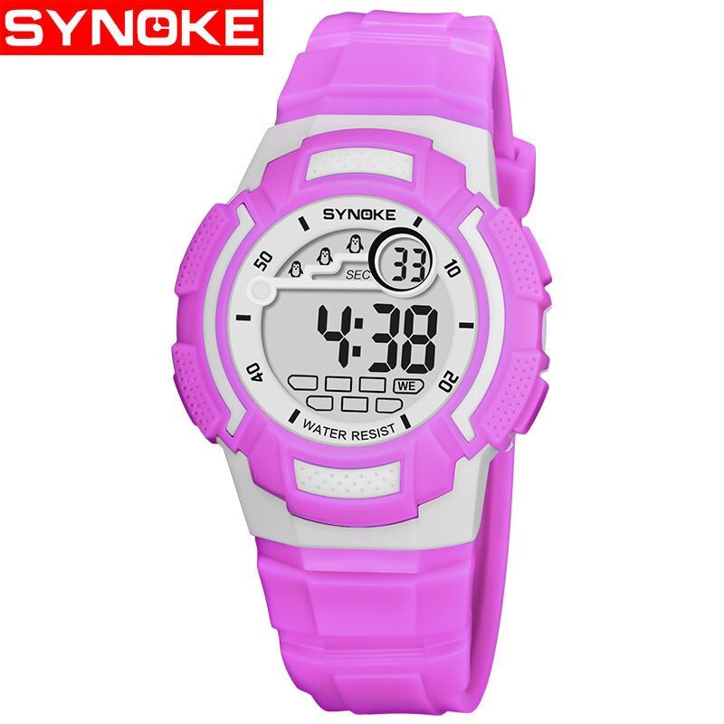 PANARS Brand Children Watches Digital Wristwatches Multifunctional Waterproof Blue Outdoor Sports Clock For Kids Boy Girls