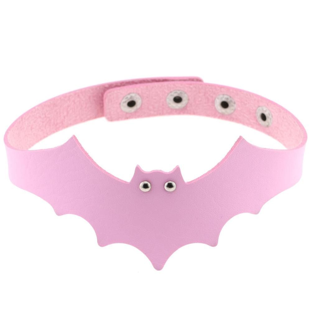 New bat choker heart accessories 2017 Halloween Cool vintage necklace women Handmade Choker Necklace Goth Jewelry Gift
