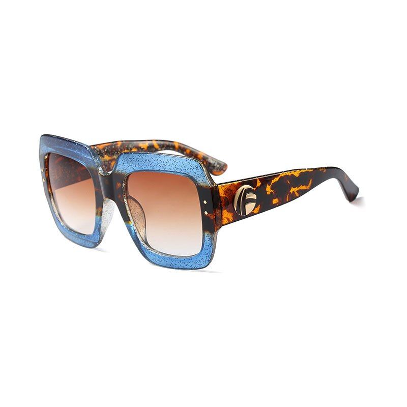 42020 Ladies Designer Sunglasses Women Luxury Brand Men Square Shade Big Large Clear Frame Sun Glasses Eyewear