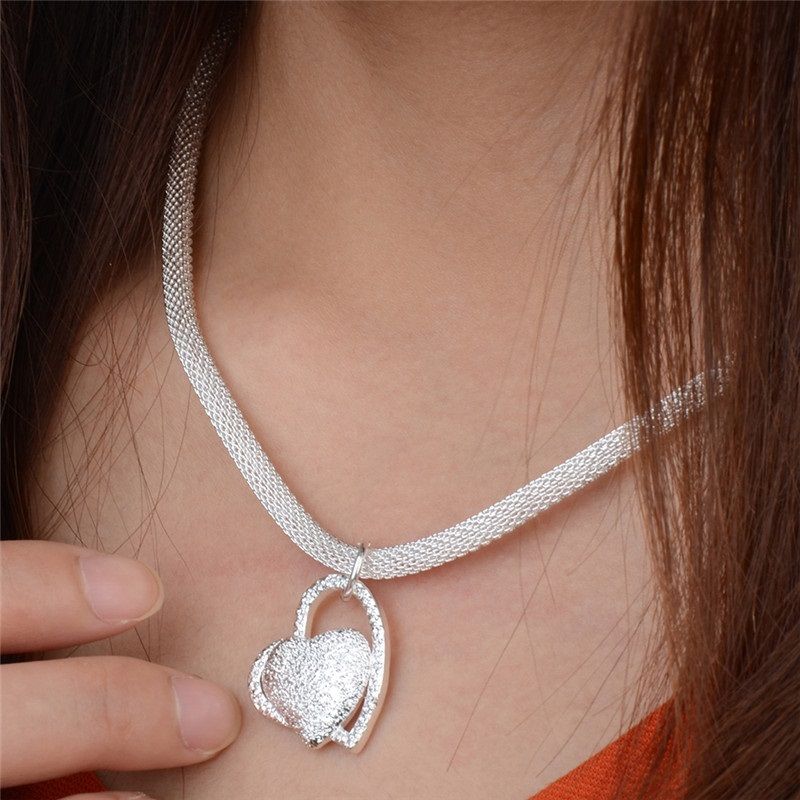 Heart Shape Necklaces & Pendent Chain for Women 