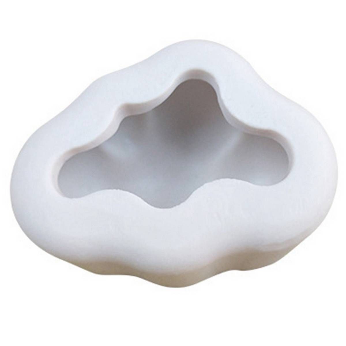 Three-Dimensional Cloud Mousse Cake Mold fluid Silicone Mold DIY Candle Handmade Soap Silicone Size