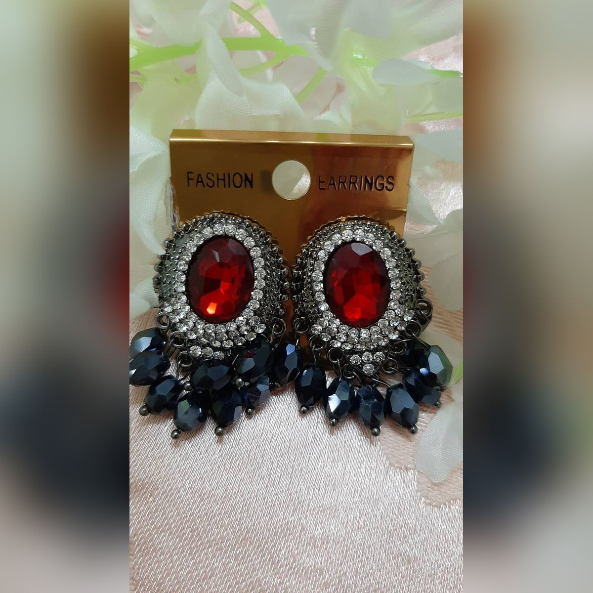 Crystal Oxy Stone Maroon Pasha