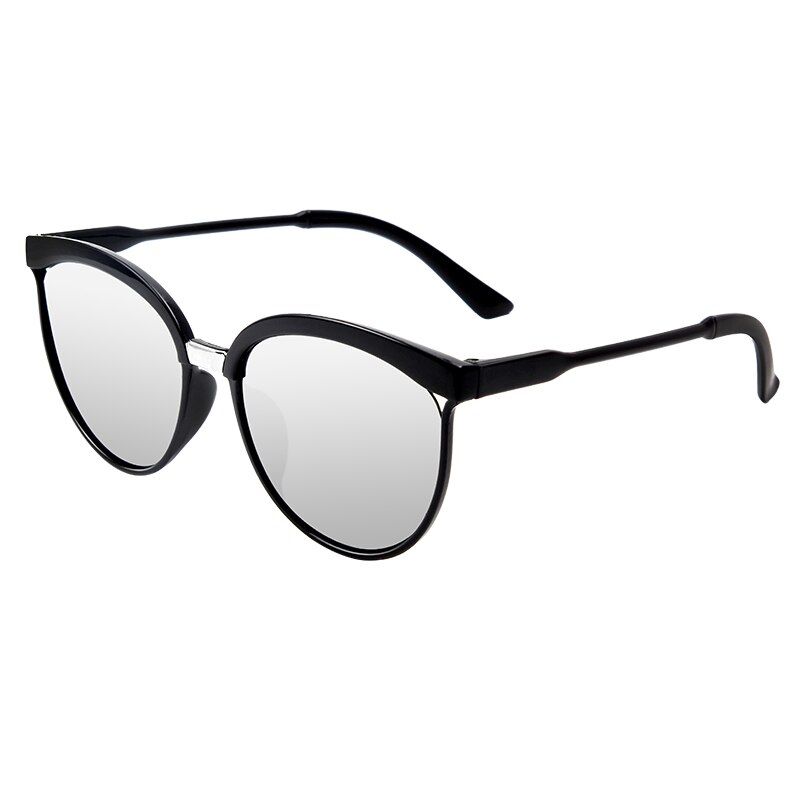C2WUE Cat Eye Sunglasses Women Fashion Brand Designer Mirror Cateye vintage Sun Glasses For Female Shades
