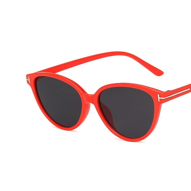 DCM Cateye Sunglasses Women Sexy Retro Small Cat Eye Sun Glasses Brand Designer Colorful Eyewear For Female Oculos De Sol