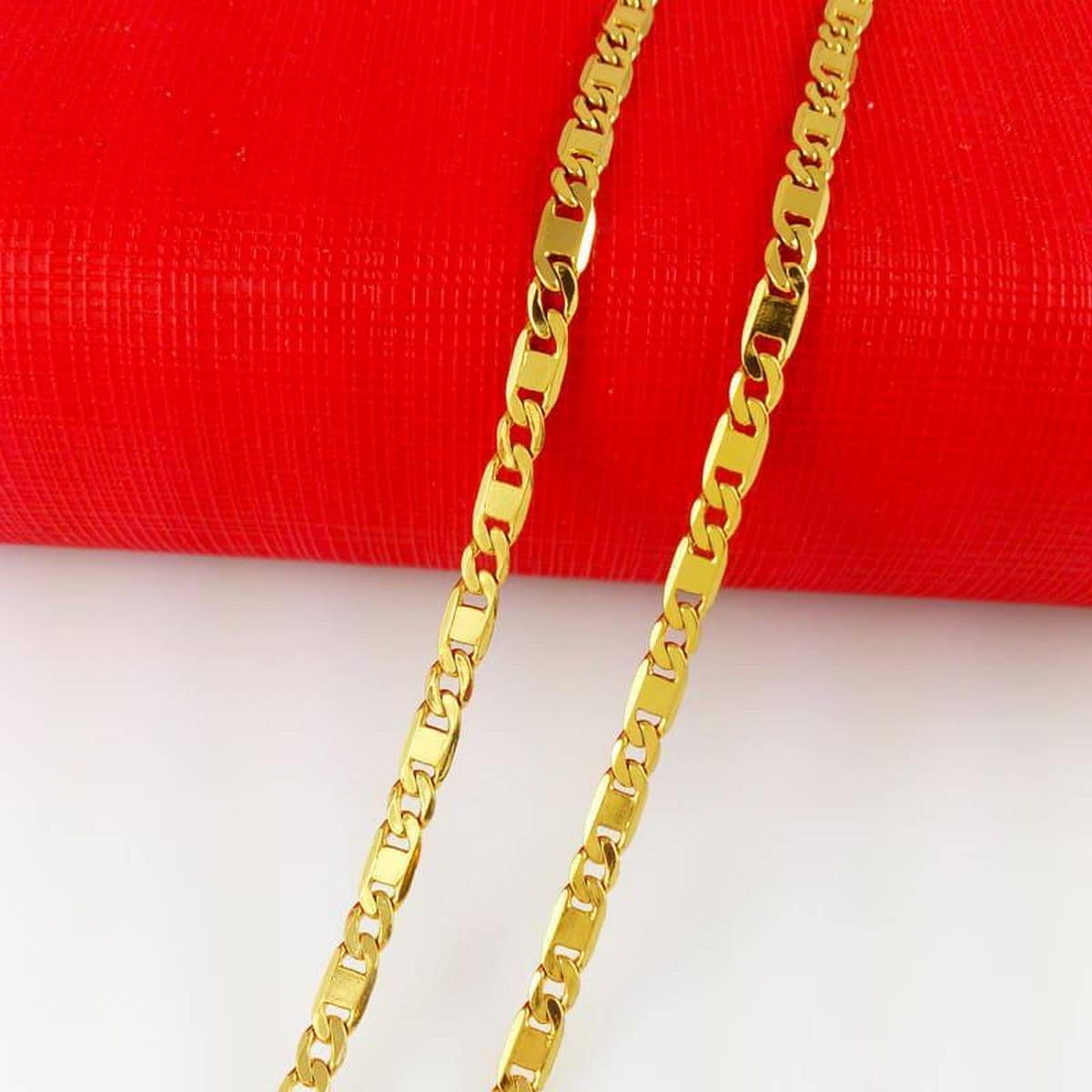 Gold Plated Chain for Gold Pleated