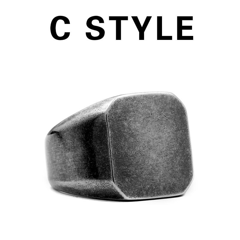 Beier 316L Stainless Steel vintage retro punk fashion triangle men jewelry fingur rings valentine anillos viking LR543