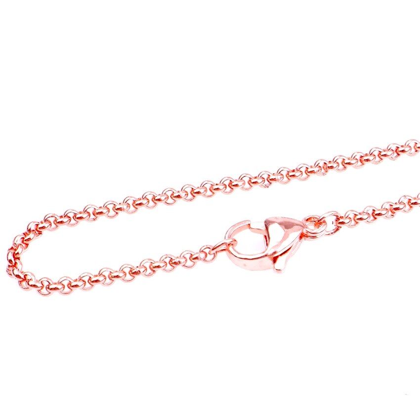 20'' 24'' Plated Stainless Steel Curb Link Chain Width Bulk Chains For DIY Handmade Necklace Bracelet Making Jewelry