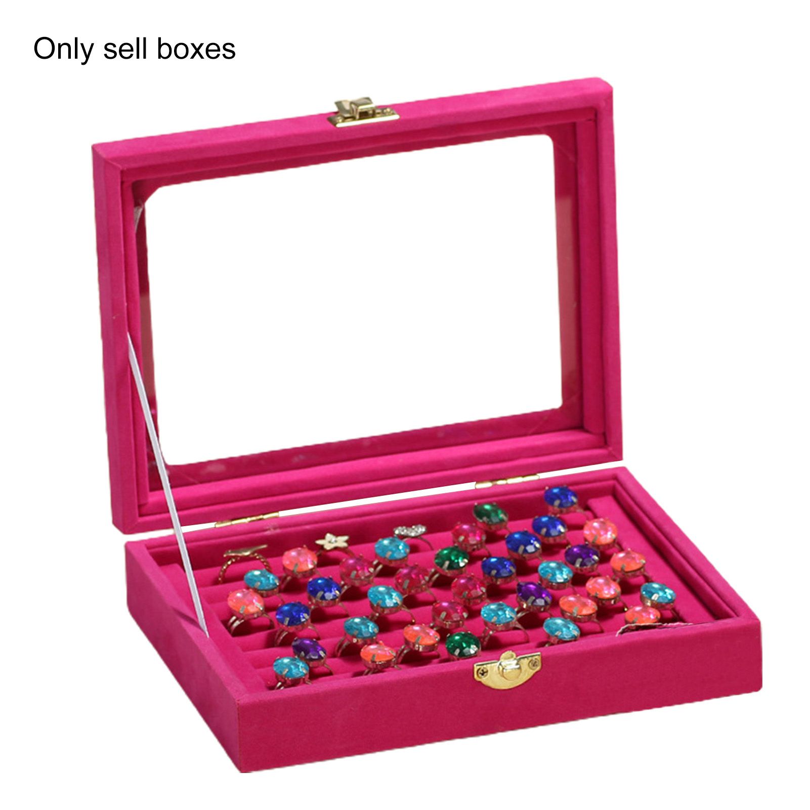 Ear Studs Organizer Fashion Appearance Spe-saving Multi-purpose Ear Studs g Storage Box