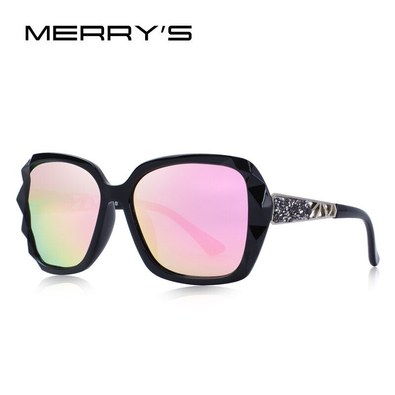 C02 PinkWomen Classic Polarized Sunglasses UV400 Protection S'6130