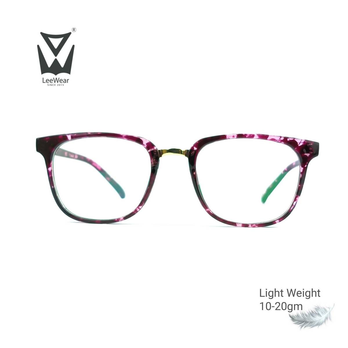 LeeWear Eye Ware Glasses Full Rim Transparent Lens Computer Game Frame