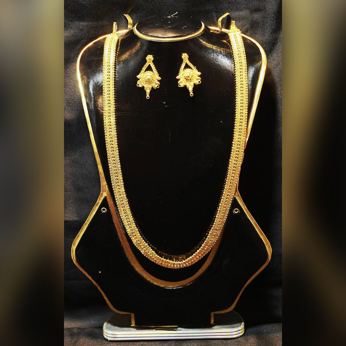 Gold plated Sitahar Sari Mala for Women