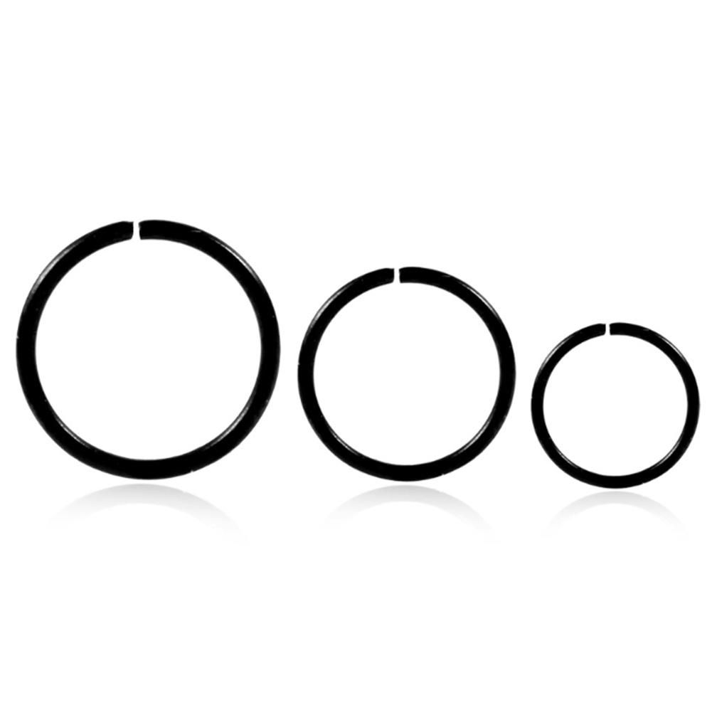 1Pc Stainless Steel Nose Ring Earbone Ring Punk Jewelry