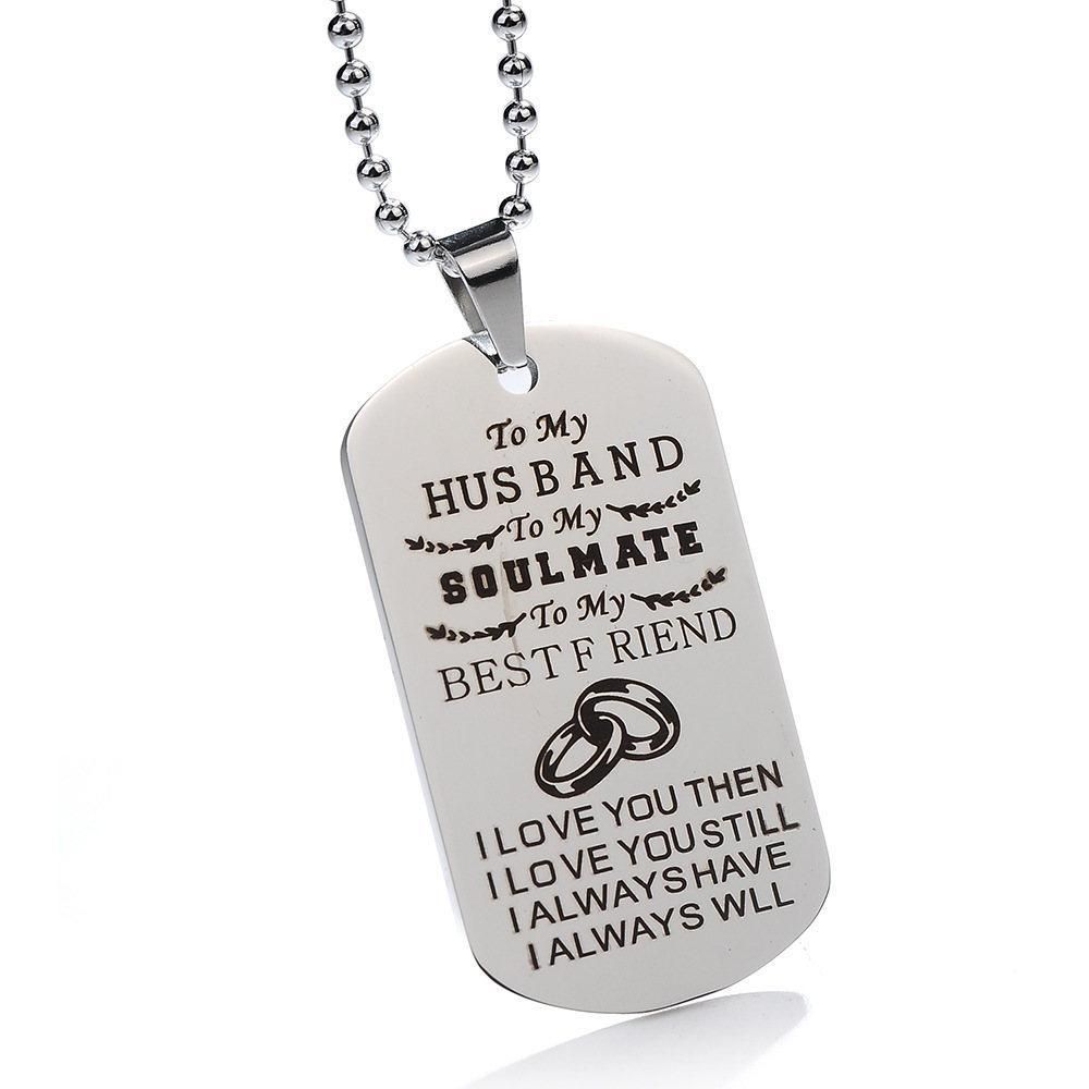 Korean fashion jewelry popular family member stainless steel keychain