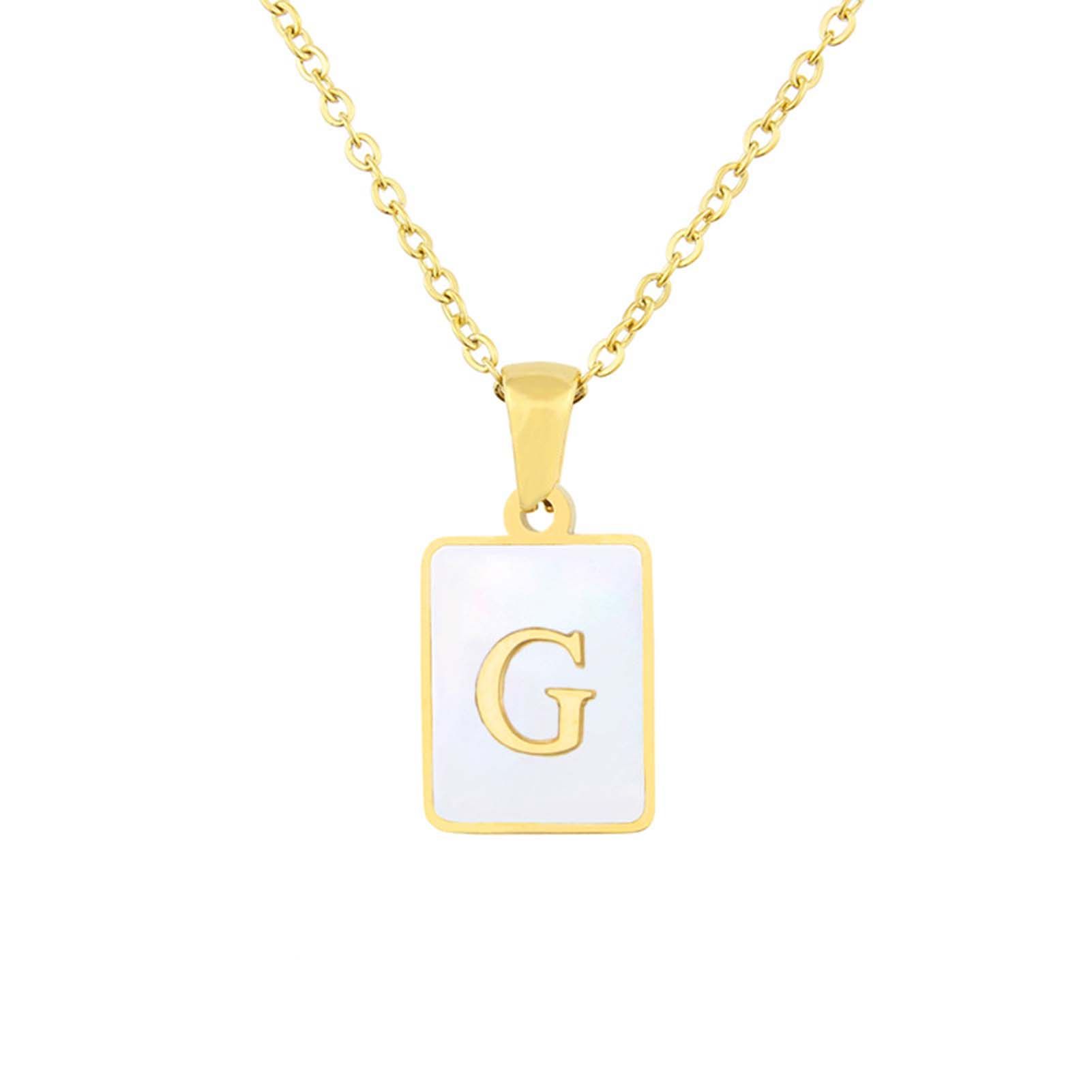 Couple Necklace Geometry Lightweight Wear-resistant Pendant Necklace
