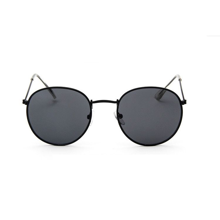 2019 Retro Round Sunglasses Women Brand Designer Sun Glasses For Women Alloy Mirror Sunglasses Ray Female Oculos De Sol