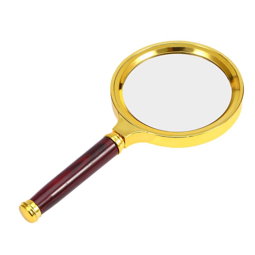 60/70/80MM 10X Handheld Jewelry Magnifier Magnifying GlJewelry Loupe