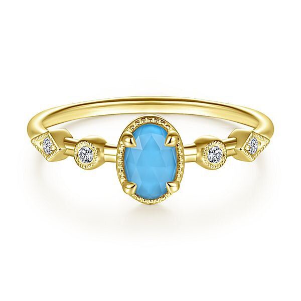 HUITAN Fashion Stackable Thin Ring with Oval Cutting Blue Cubic Zirconia Prong Setting Special Anniversary Gifts Rings for Women