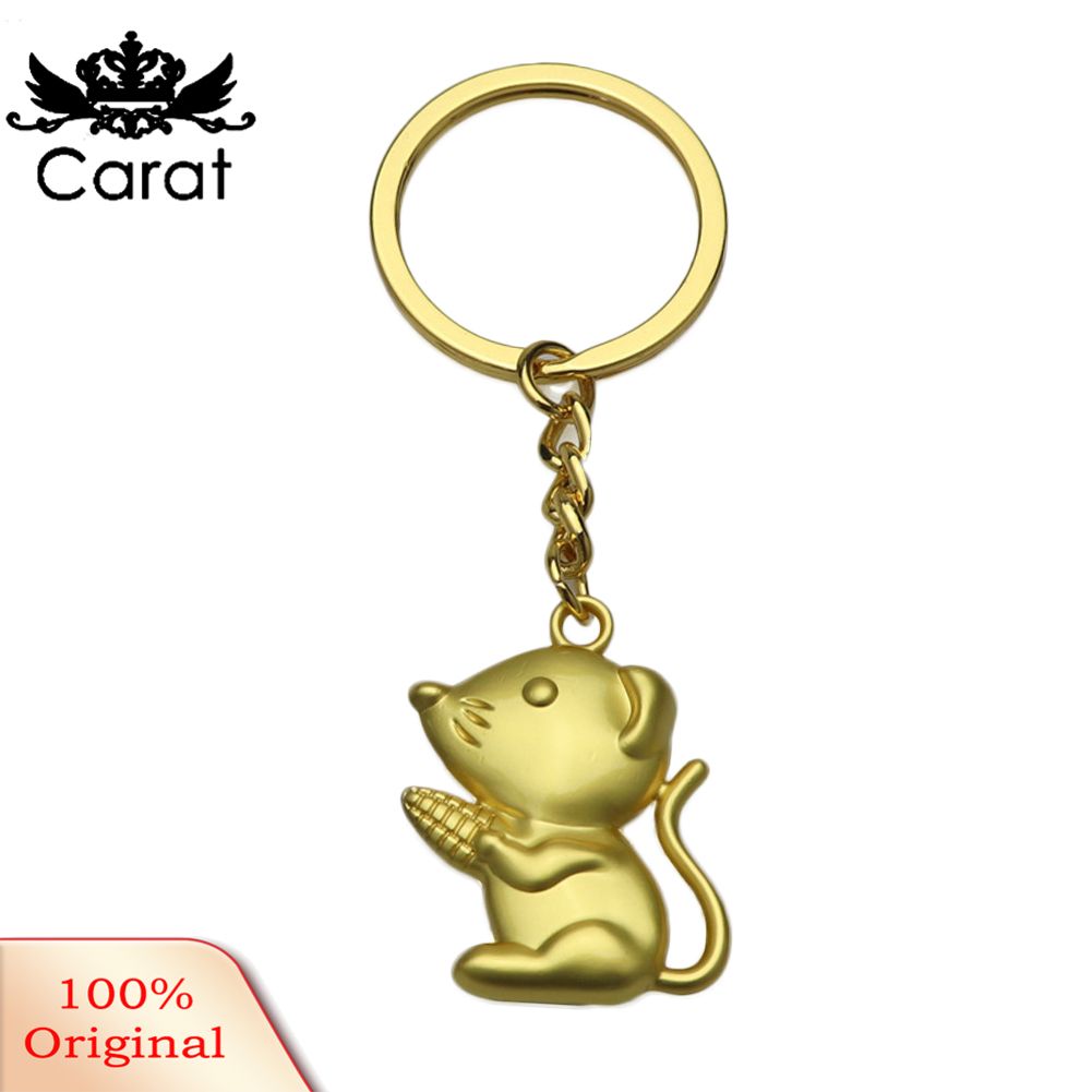 Cute Uni Cartoon Mouse Pendant Keychain Key Ring Holder Bag Ornament Gift