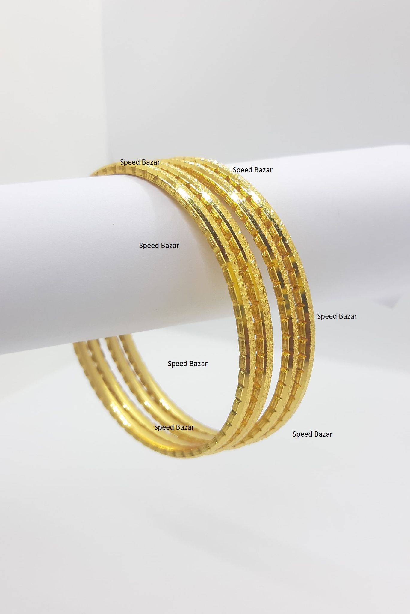 Orginal Gold Plated Bangle Jewellery Churi set for Women (4pcs)