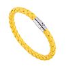 Women Fashion Leather Rope Braided Buckle Brelet Bangle Wrap Jewelry Gift