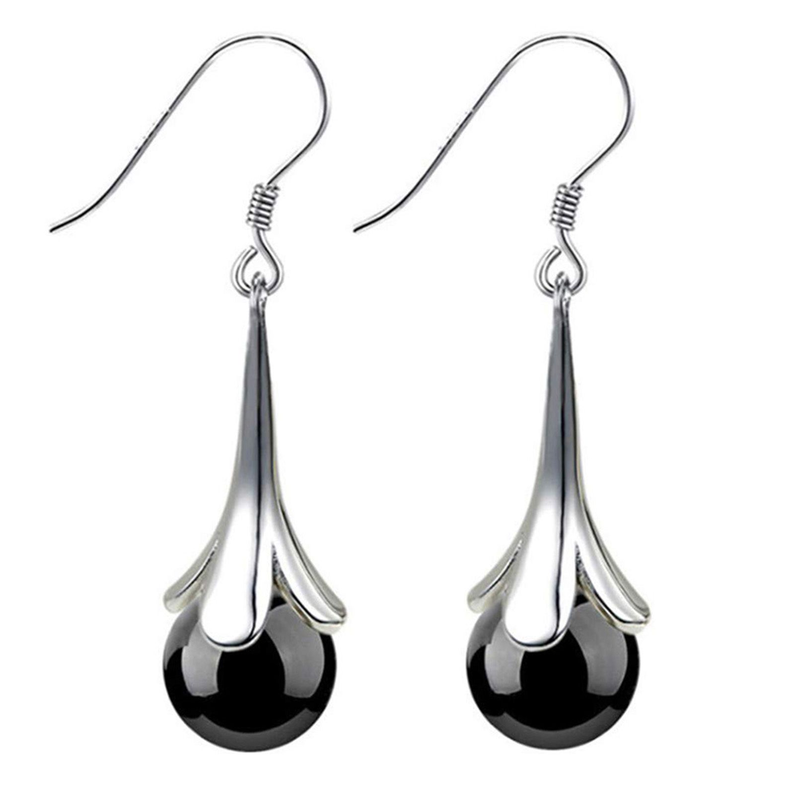 Women Earrings Lightweight Women Long Trumpet Flower Earrings