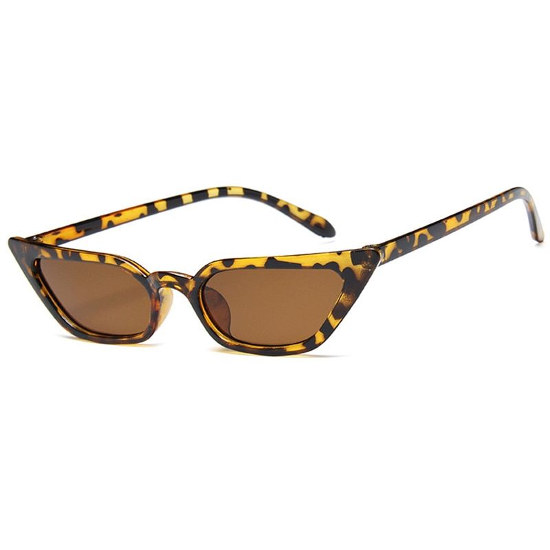 Unique Mini Cat Eye Style Women‘s Sunglasses Rectangle Decoration Sun Glasses Candy Color Internet Celebrity Recommend