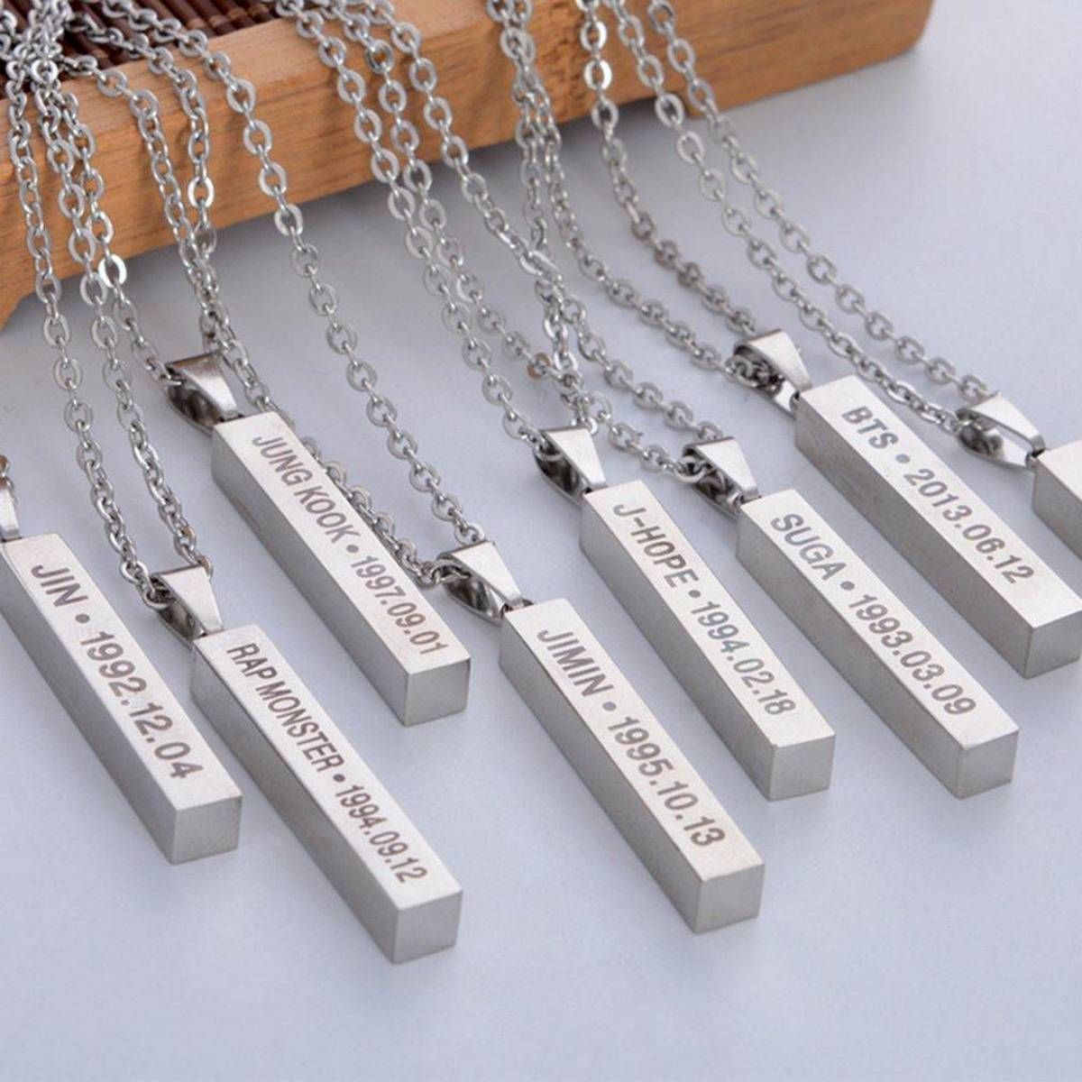 Unisex 8 Style Bangtan Necklace