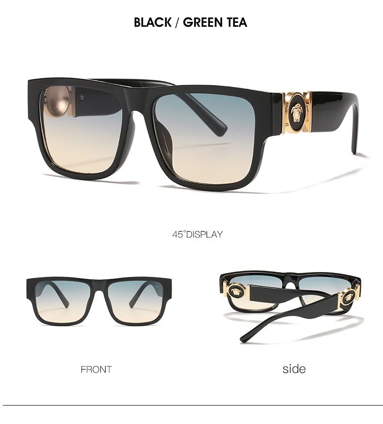 2021 small steam punk fashion men sunglasses for woman metal avatar decorative sunglasses uv400