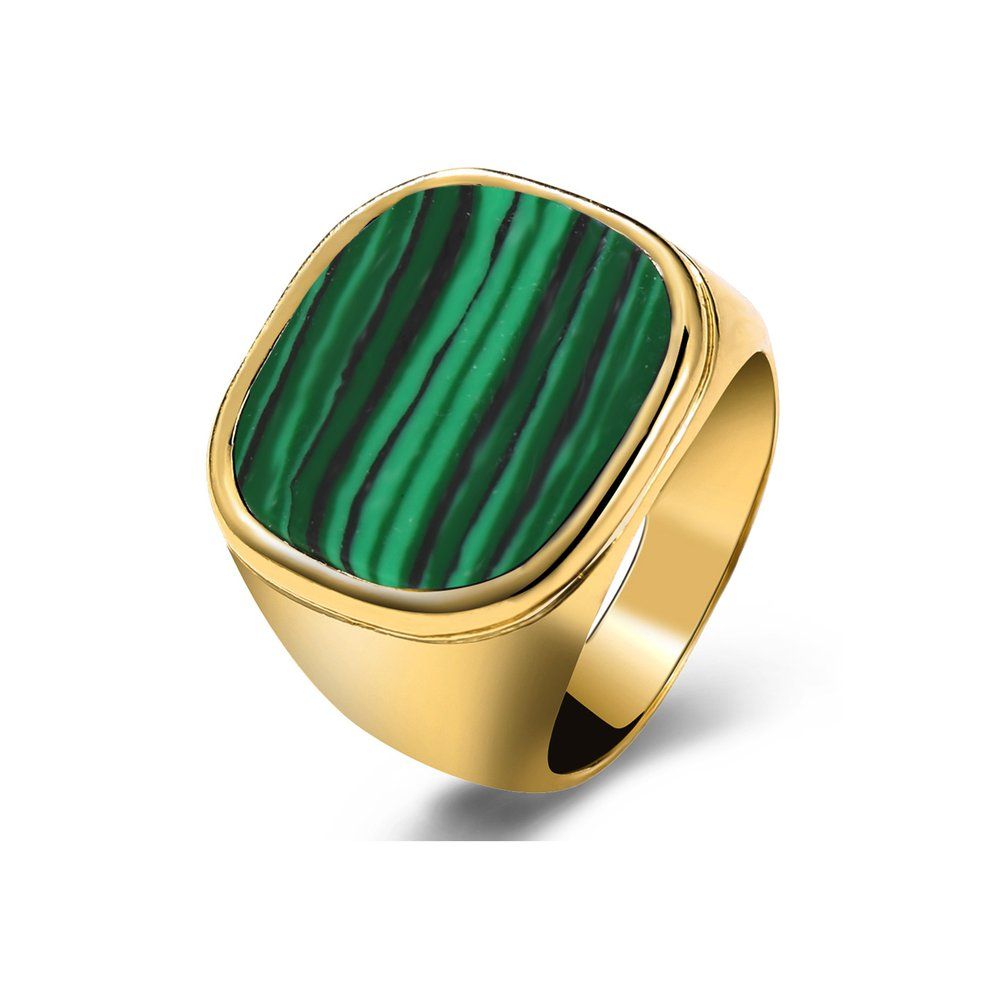 Ins Wind Square Ring Retro Ring Women's Tempter Geometric Index Finger Ring