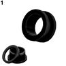 1Pair Pulley Design Hollow Large Flare Earring Ear Gauges Ring Soft Plugs Tunnels