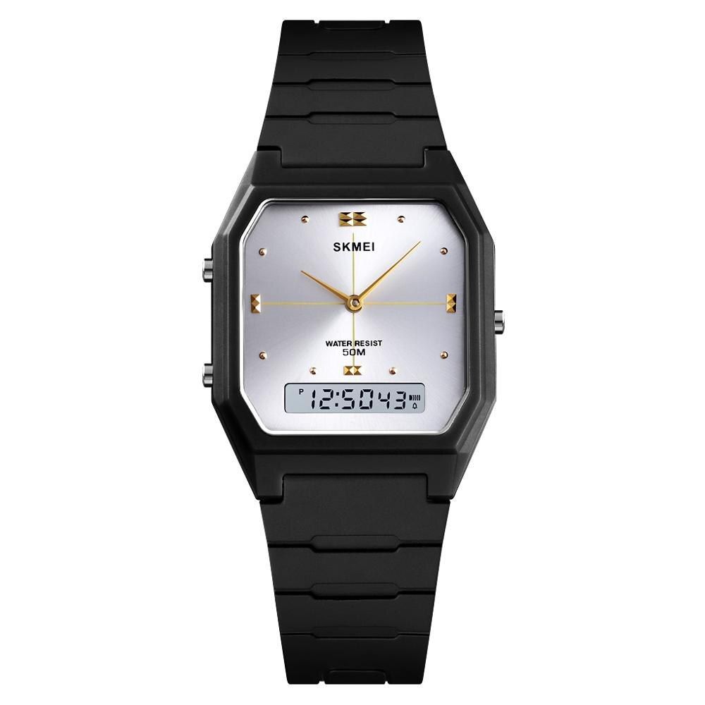 Men's Digital Watches SKMEI Brand Watch Men Luxury  3 time Chronograph Electronic Wristwatch Waterproof Simple Design Mens Watch